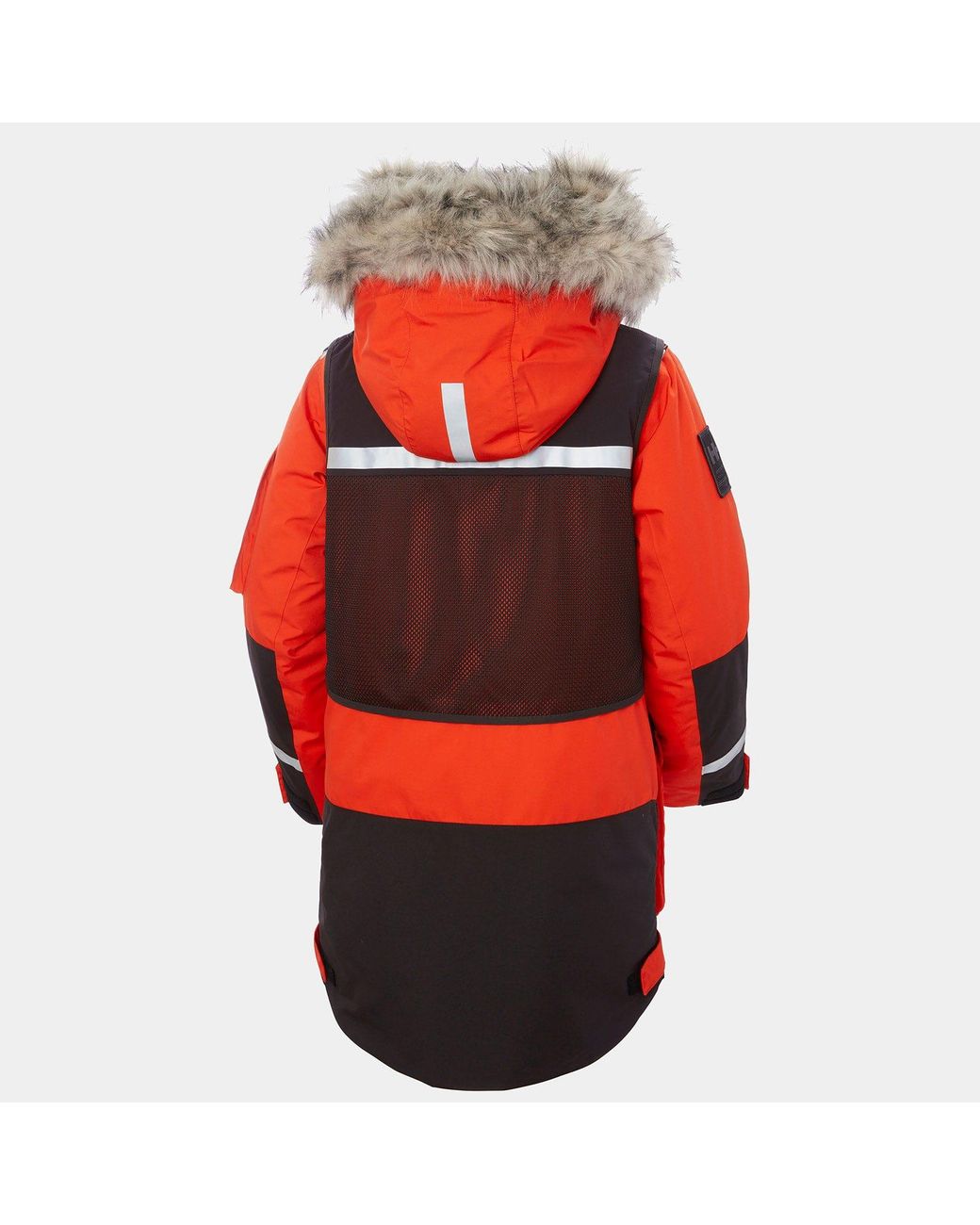 Helly Hansen Red Arctic Patrol Modular Parka 2.0