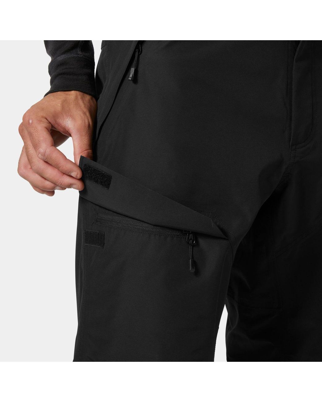 Helly Hansen Black Emiko Shell Pants for men