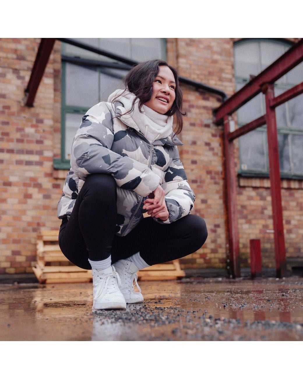 Helly Hansen Gray Jade Puffer Jacket