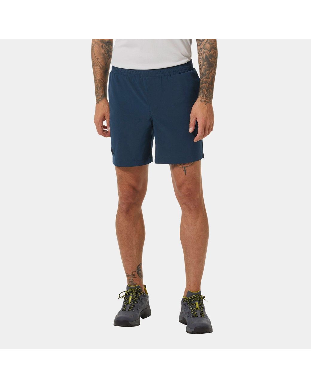 Helly Hansen Blue Roam Trail Shorts for men