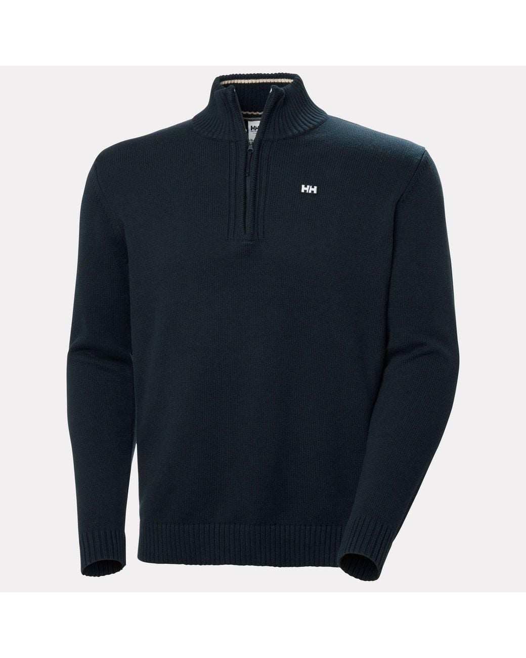 Helly Hansen Blue Smoegen Half-Zip Sweater for men
