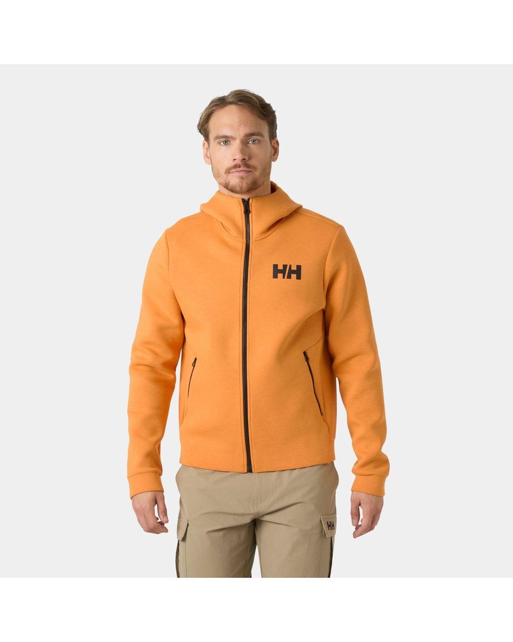 Helly Hansen Orange Hp Ocean Full-Zip Sailing Jacket 2.0 for men