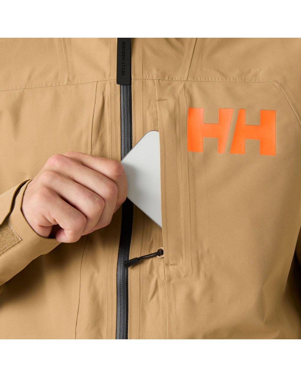 Helly Hansen Natural Emiko Shell Ski Jacket for men