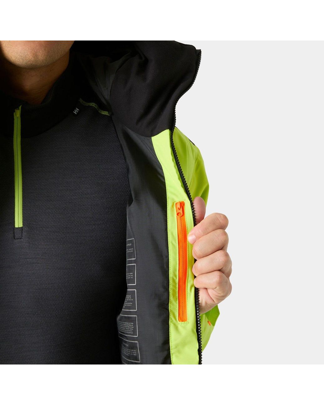 Helly Hansen Green Powdreamer Ski Jacket 3.0 for men