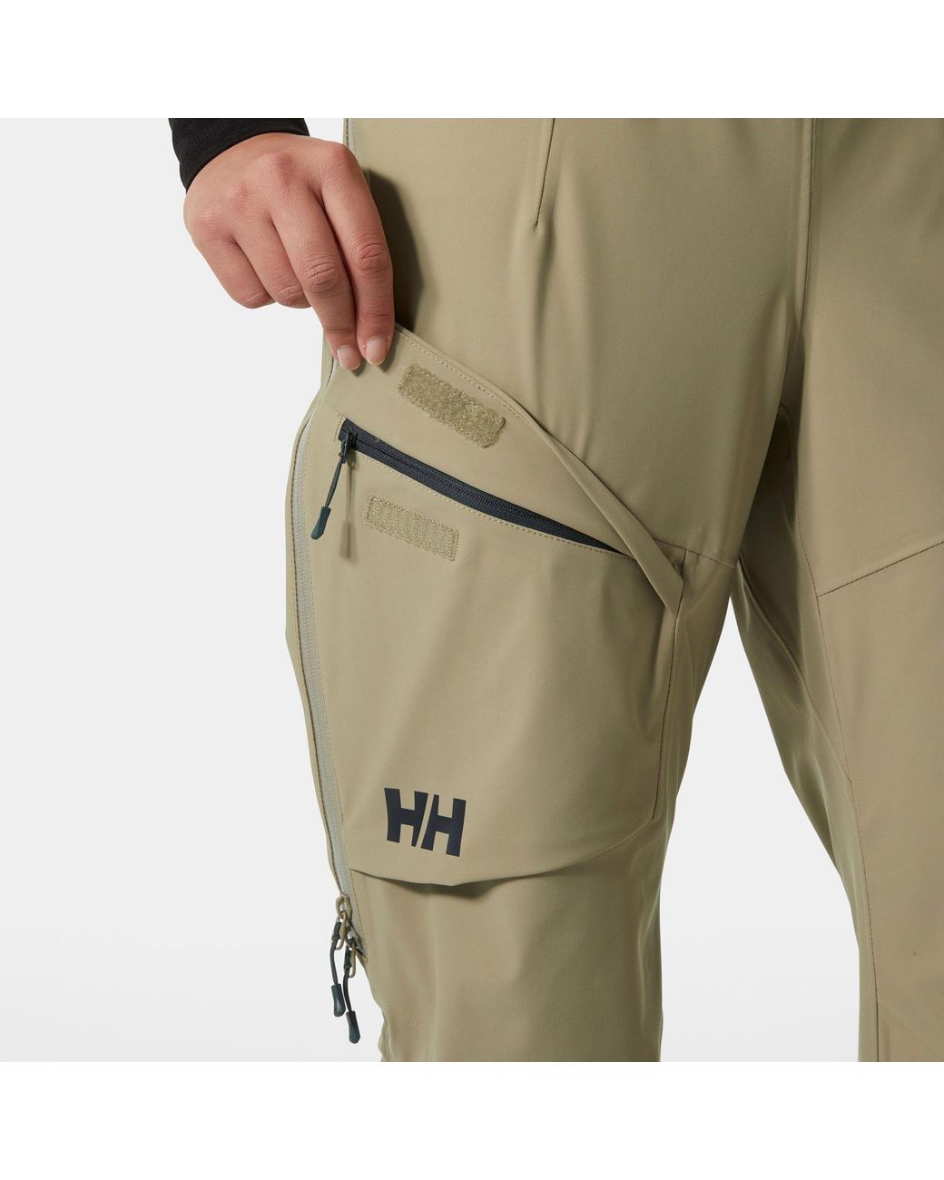 Helly Hansen Green Verglas Backcountry Ski Bib Trousers