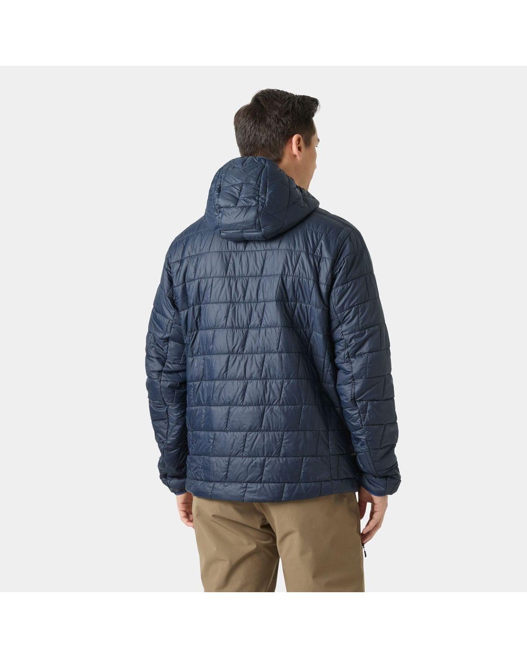 Helly Hansen Blue Lifaloft Hooded Insulator for men