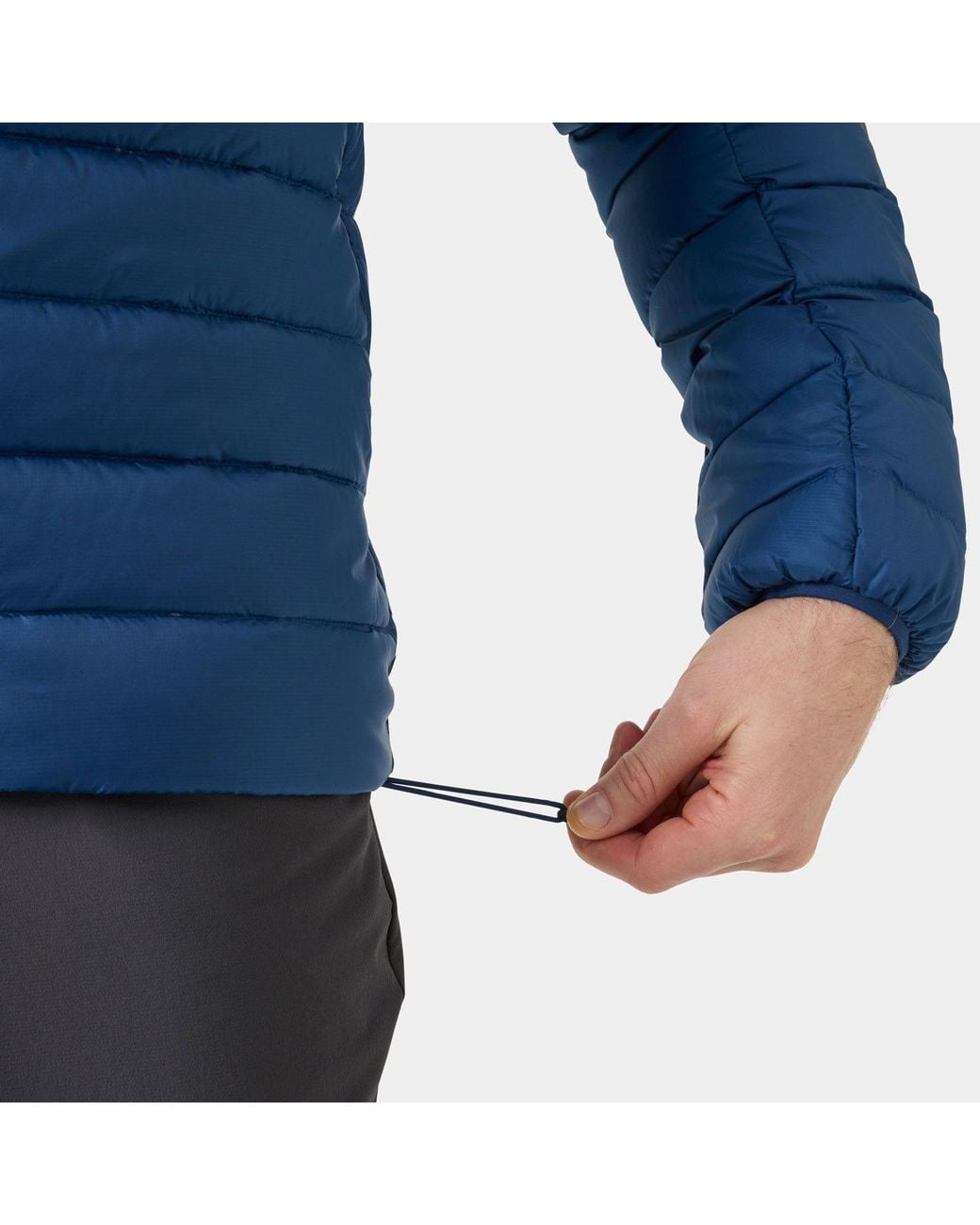 Helly Hansen Blue Verglas Hooded Down Jacket 2.0 for men