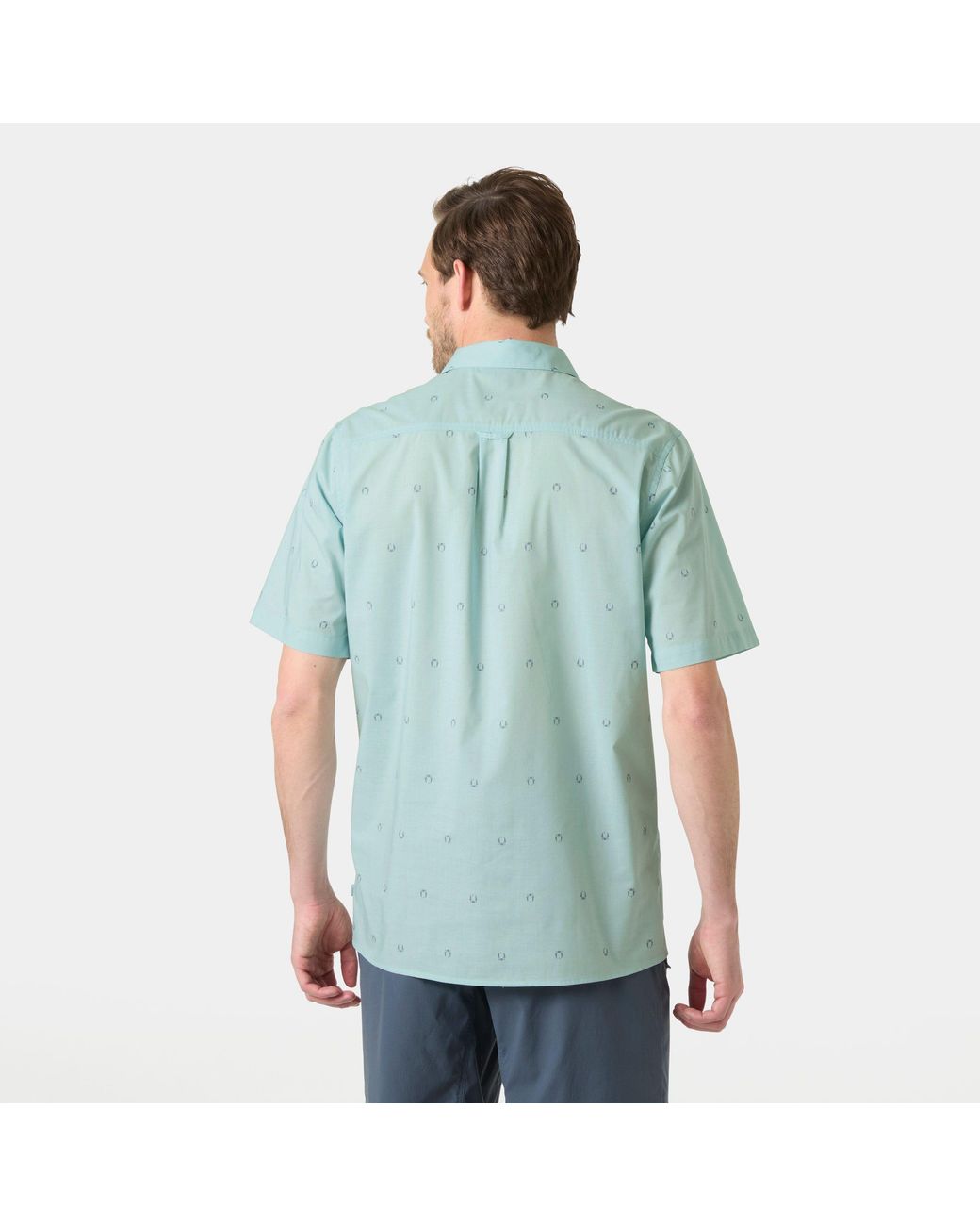 Helly Hansen Green Viken Short Sleeve Shirt for men