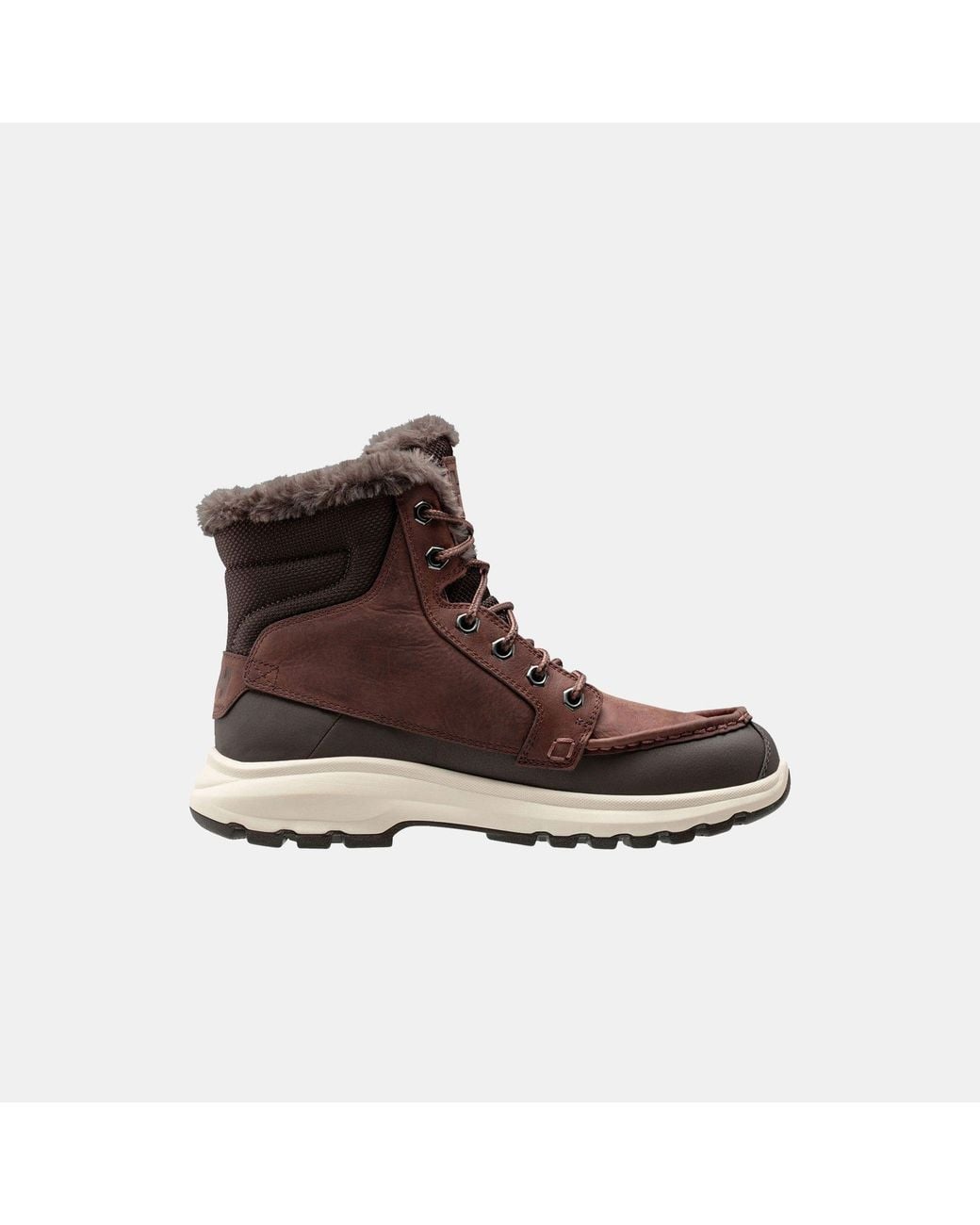 Helly Hansen Brown Garibaldi V3 Waterproof Leather Boots for men