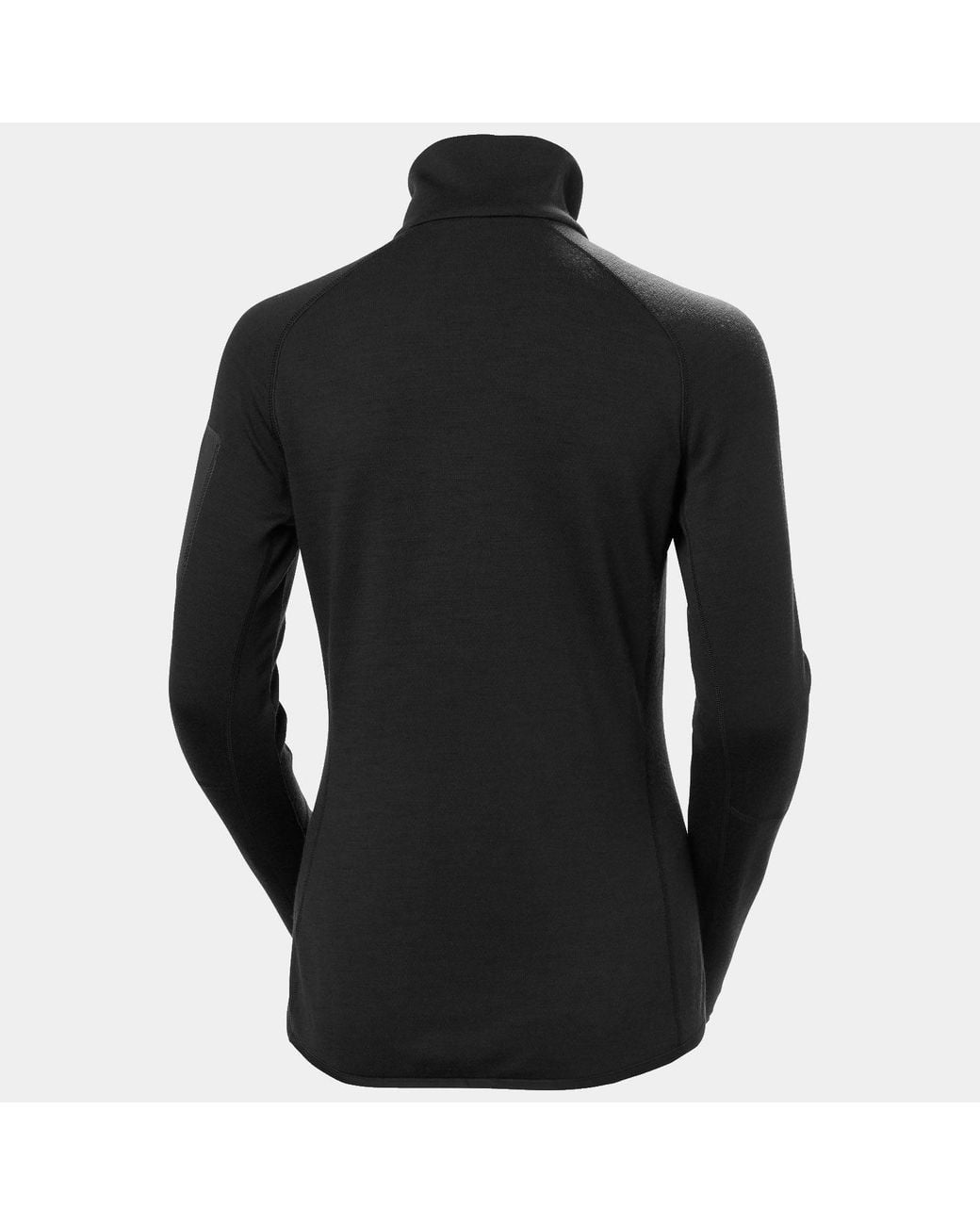 Helly Hansen Black Lifa® Merino Wool Midlayer Half Zip