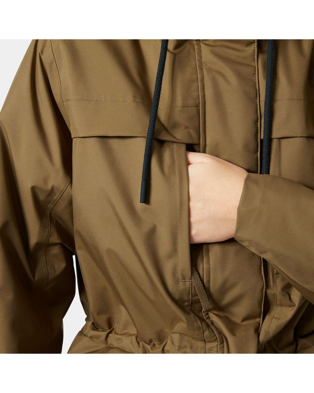 Helly Hansen Green Coastal Parka