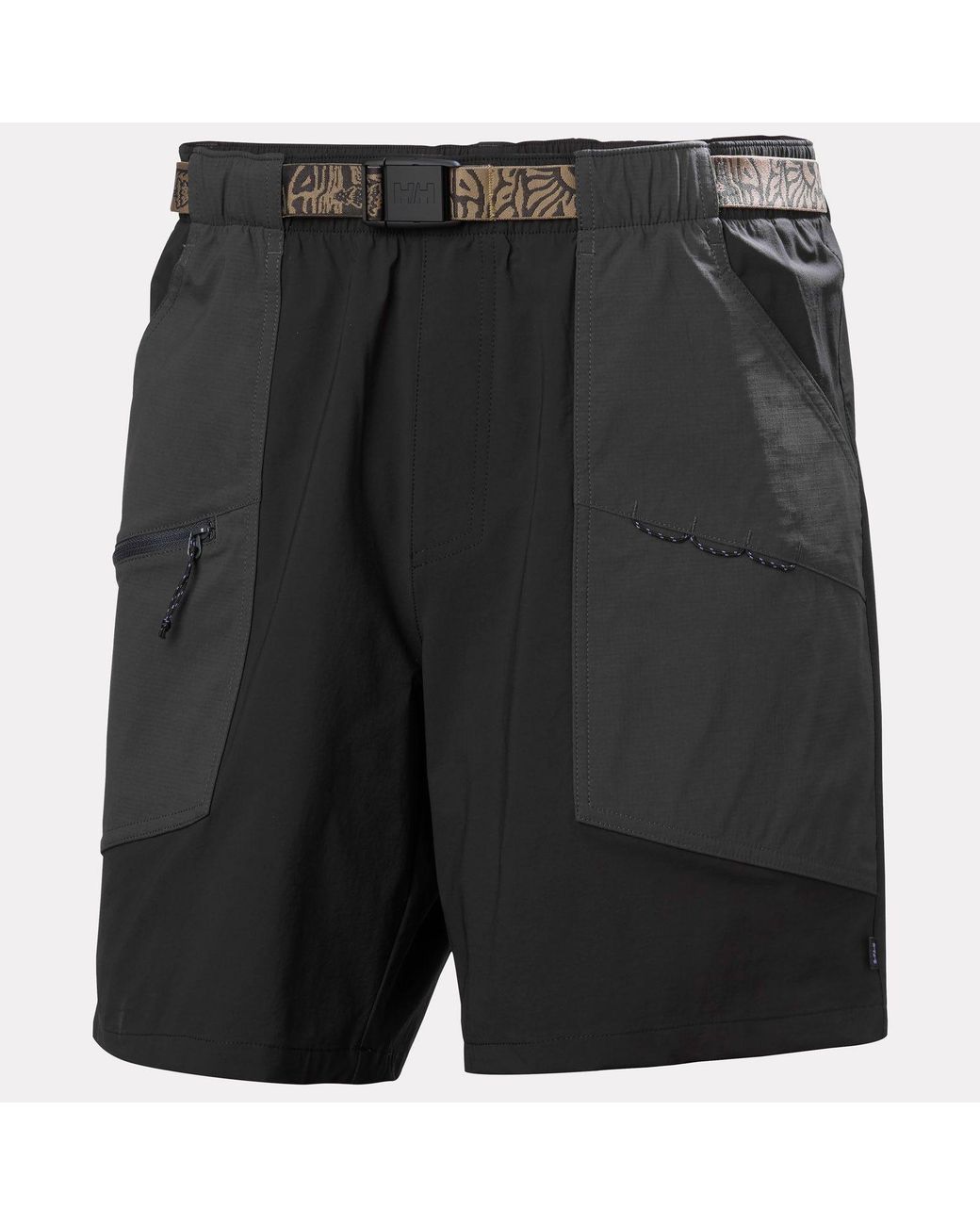 Helly Hansen Black Awe Relaxed Shorts for men