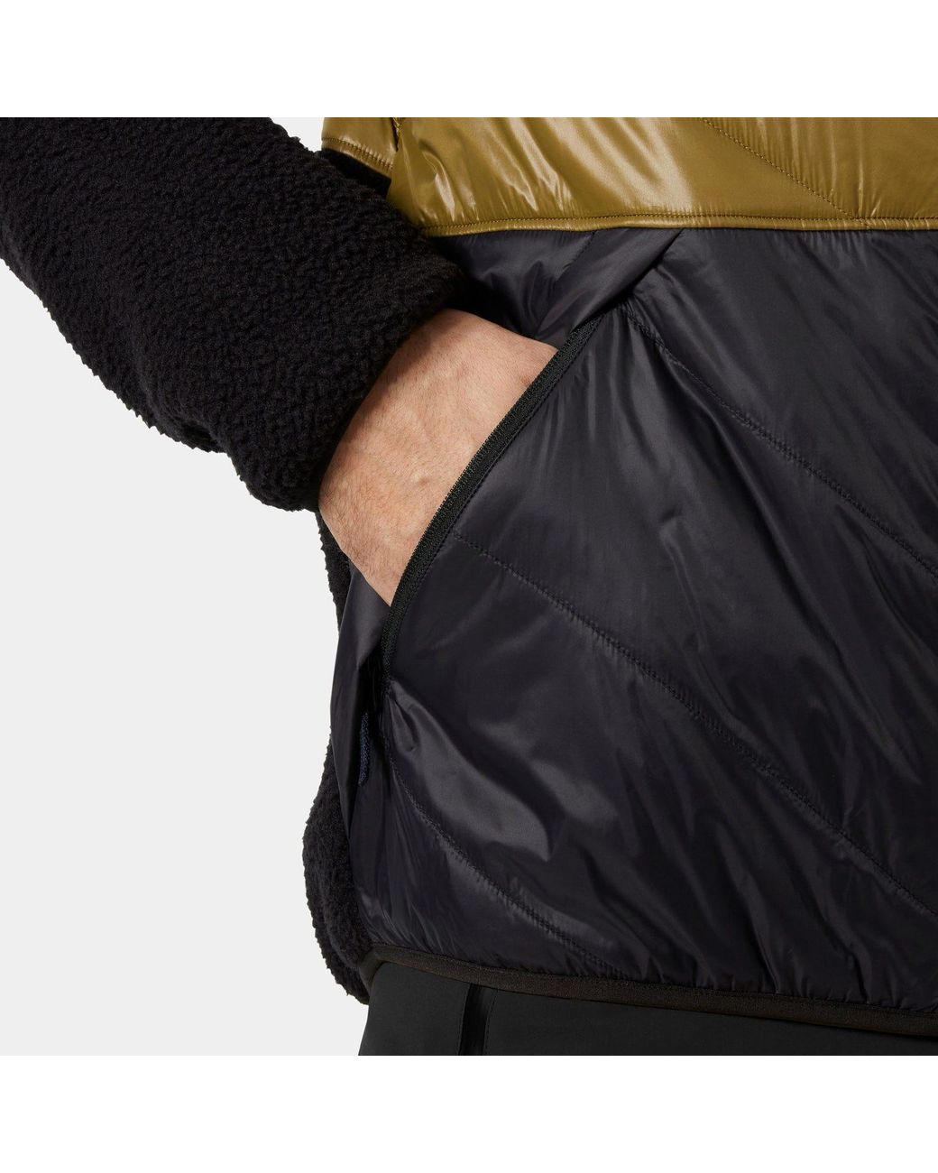 Helly Hansen Black Village Hybrid Jacket for men
