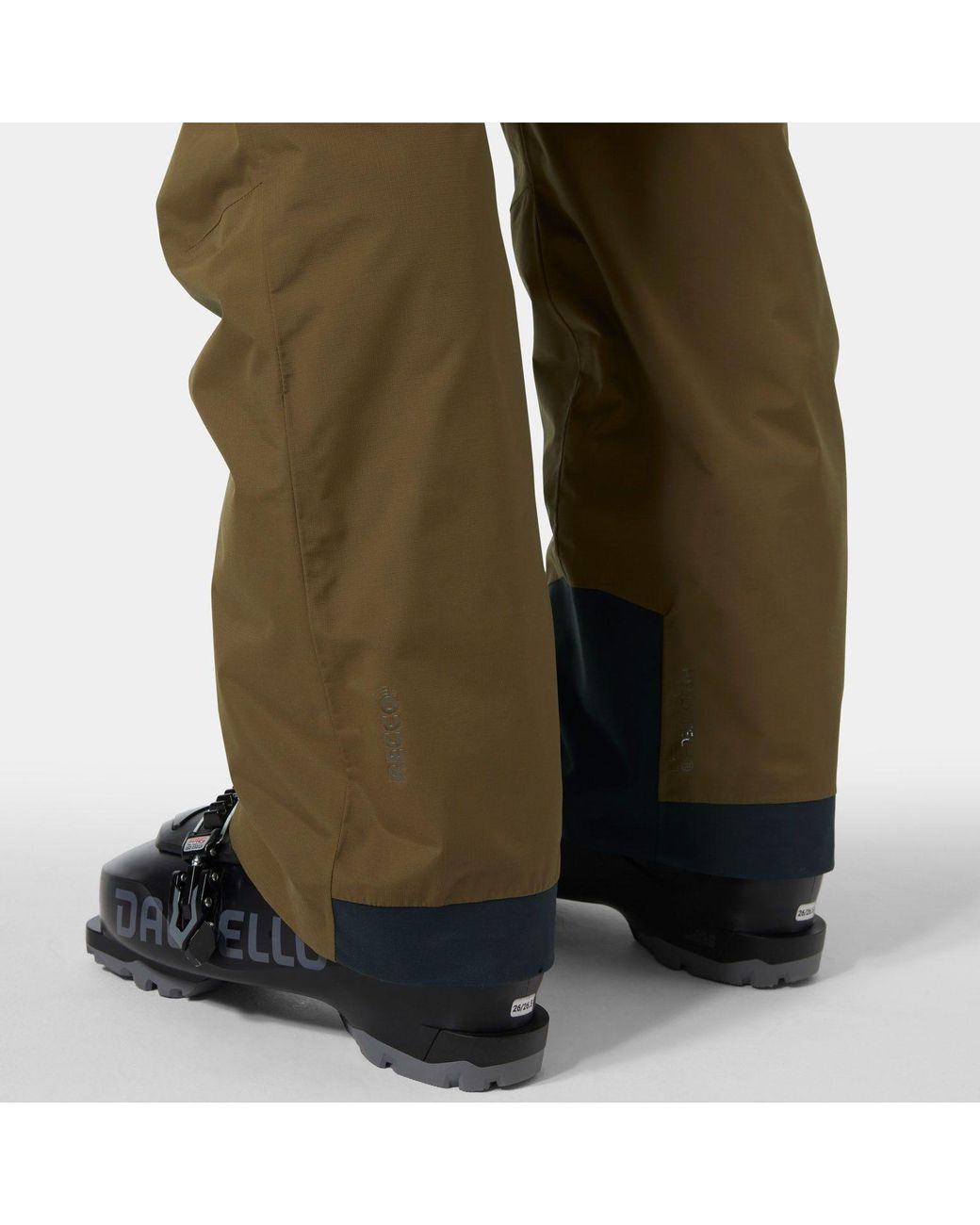 Helly Hansen Green Sogn Bib Cargo Ski Trousers for men