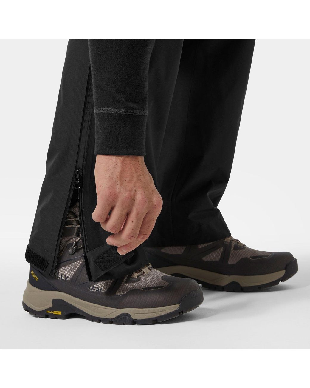 Helly Hansen Black Verglas Infinity 3-Layer Trousers for men