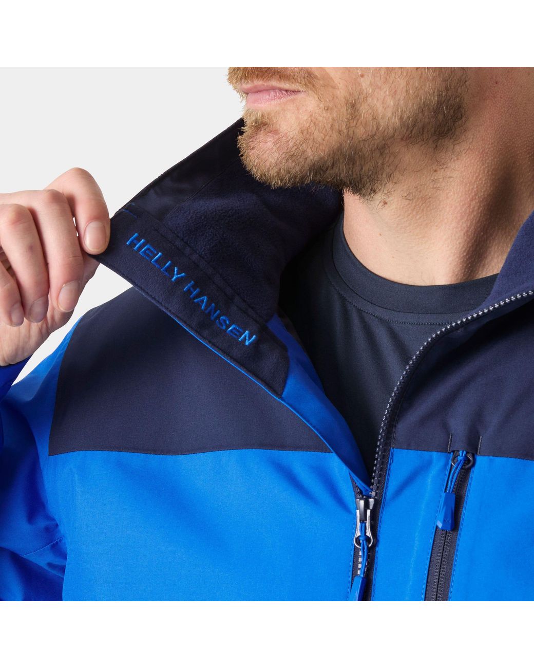 Helly Hansen Blue Helly-hansen Crew Midlayer Jacket 2.0 for men