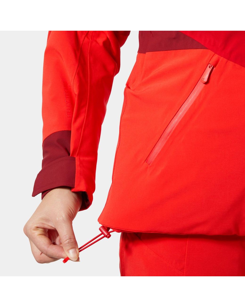 Helly Hansen Red Kvitfjell Race Insulated Ski Jacket