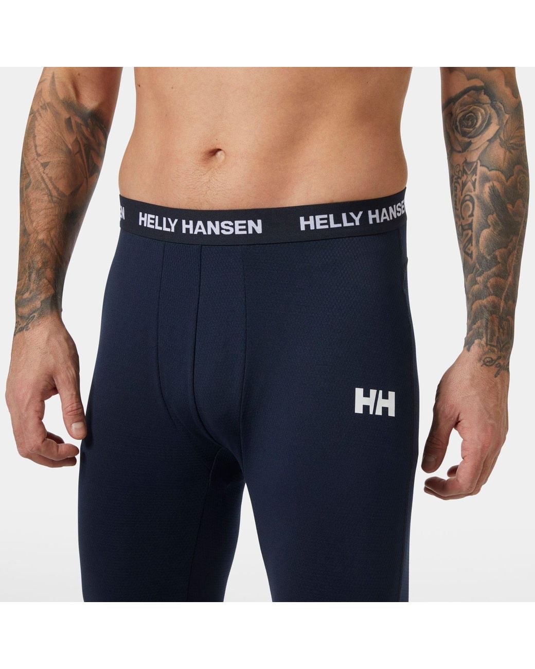 Helly Hansen Blue Lifa Active Warm Base Layer Pant for men
