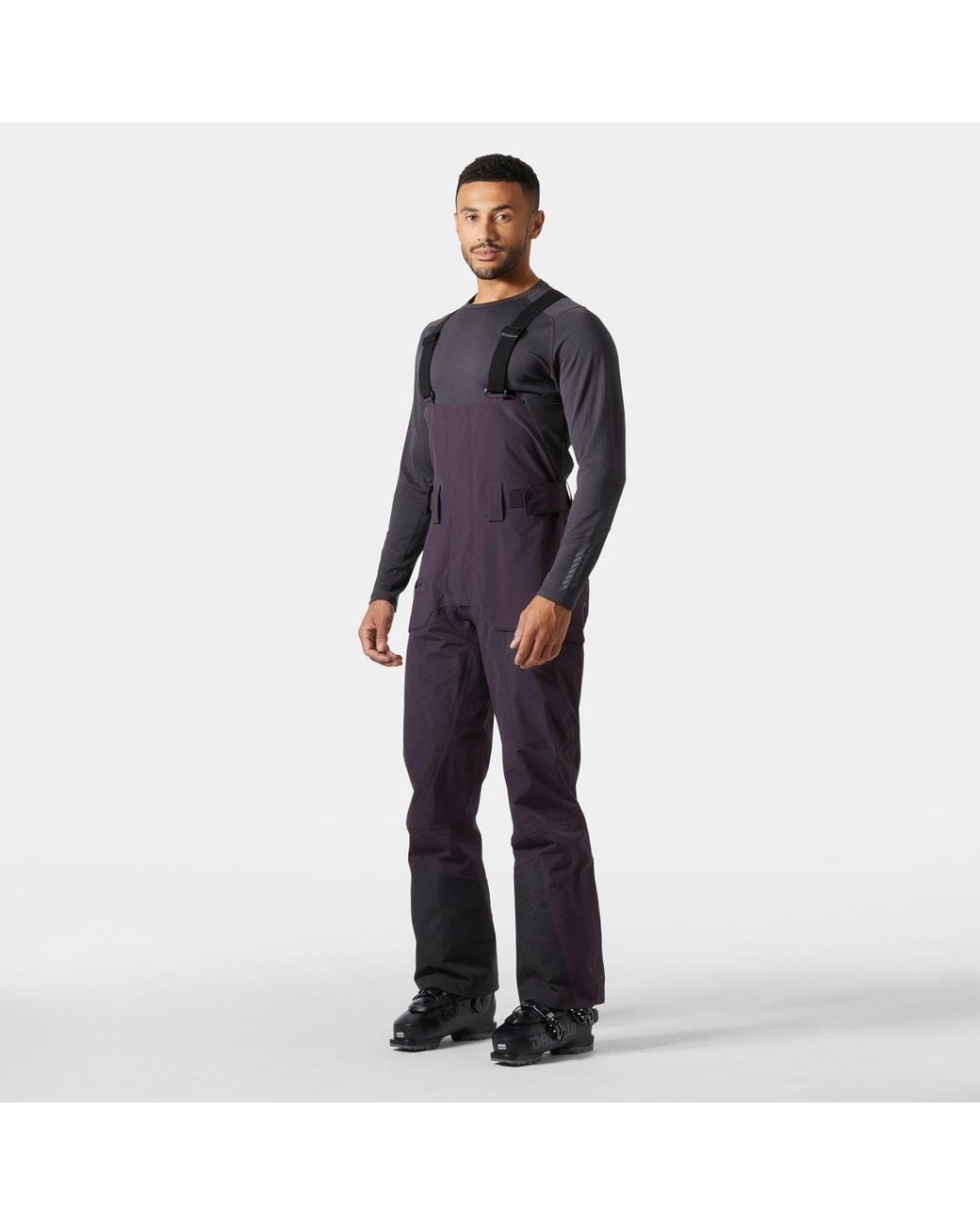 Helly Hansen Blue Sogn Bib Shell Ski Pants for men