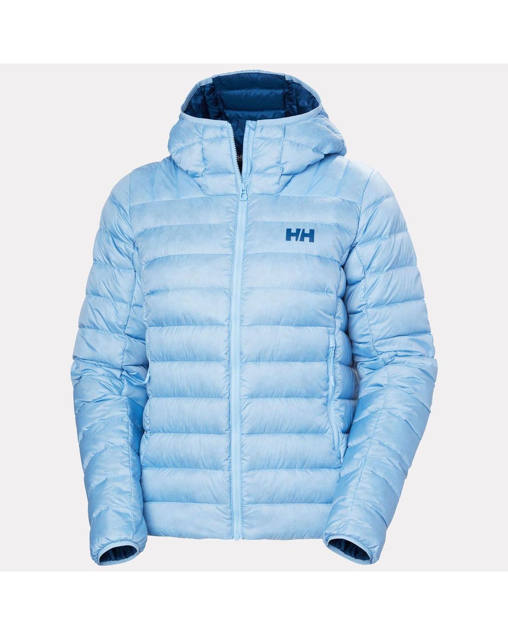 Helly Hansen Blue Verglas Hooded Down Jacket 2.0