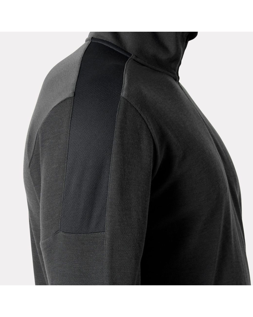 Helly Hansen Black Hp Half-Zip Pullover 2.0 for men