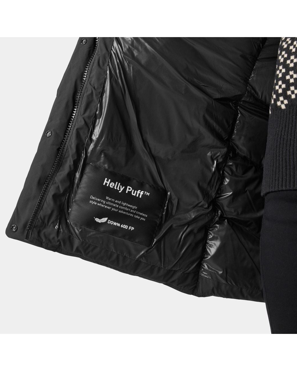 Helly Hansen Black Helly Puff Down Parka