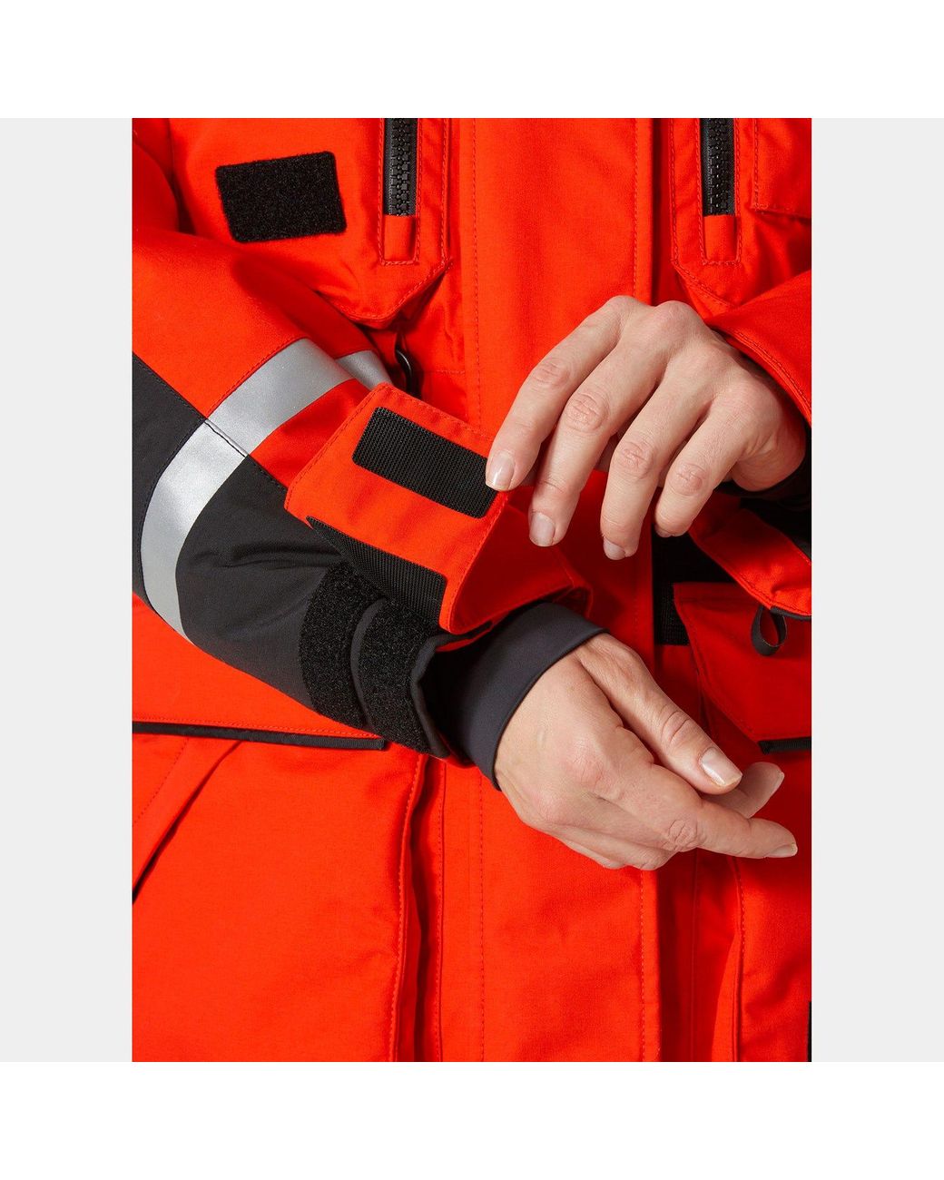 Helly Hansen Red Arctic Patrol Modular Parka 2.0