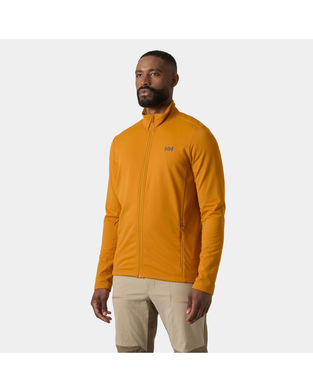 Helly Hansen Orange Versalite Fleece Jacket for men