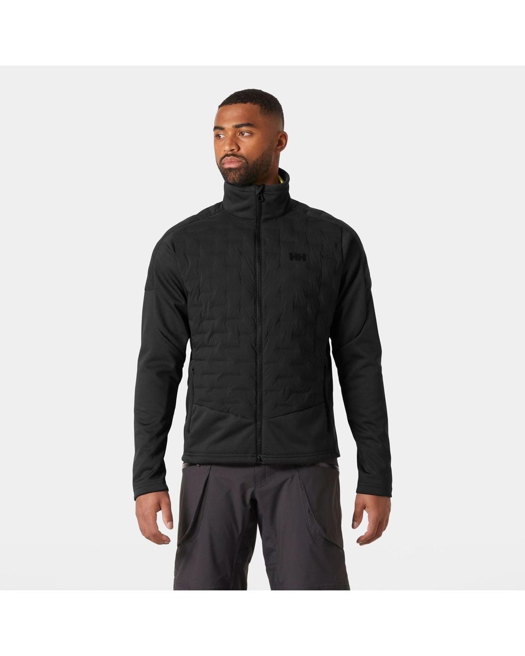 Helly Hansen Black Hp Hybrid Stretch Insulator for men