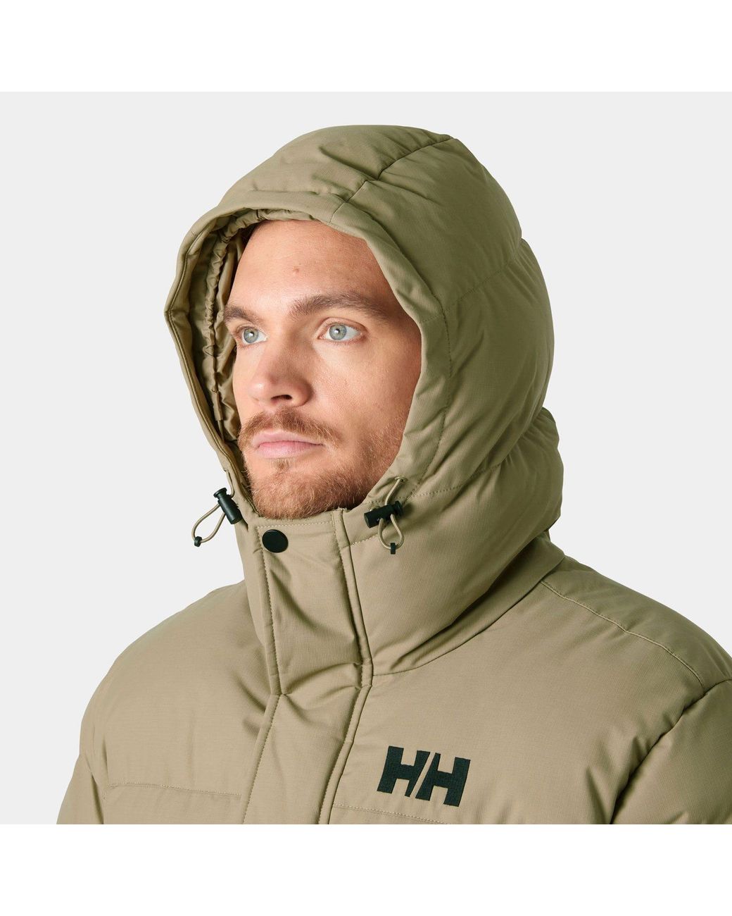 Helly Hansen Green Nordic Puffy Jacket Herre for men