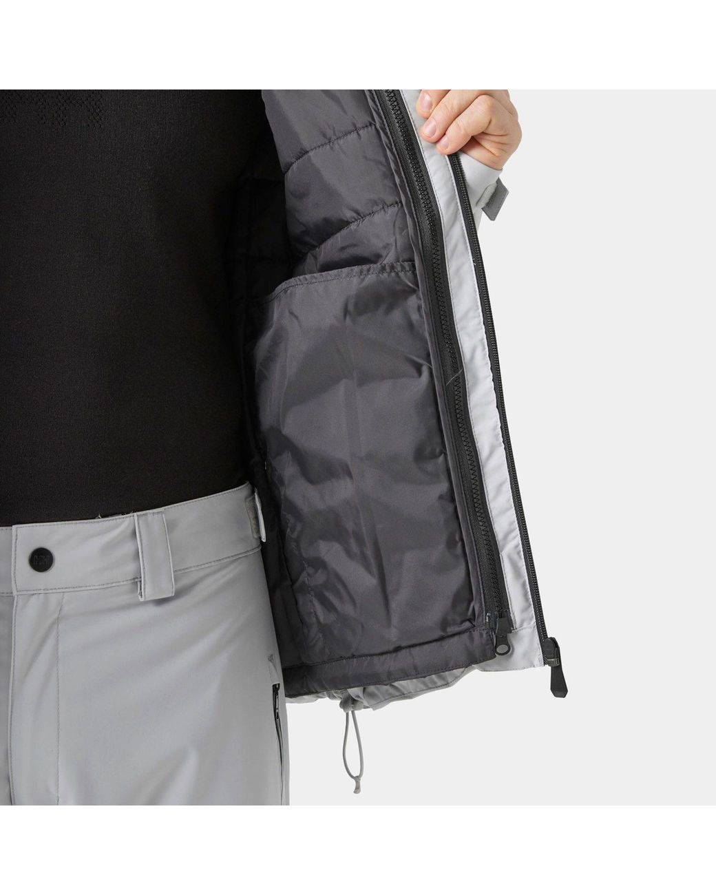 Helly Hansen Gray Swift 3-in-1 Jacket Grey for men