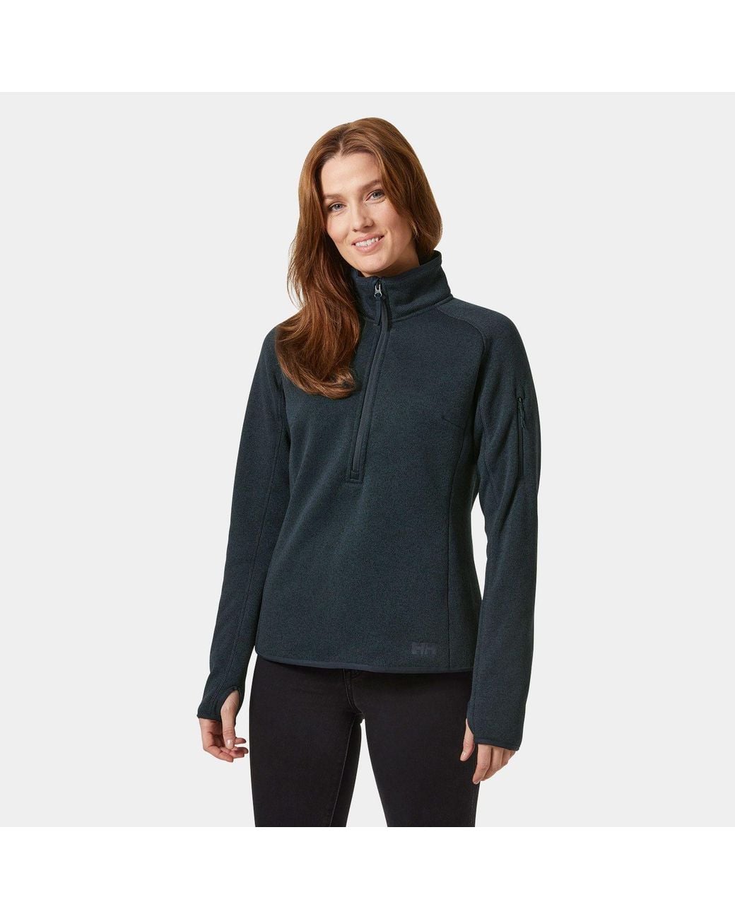 Helly Hansen Black Varde Half-Zip 2.0