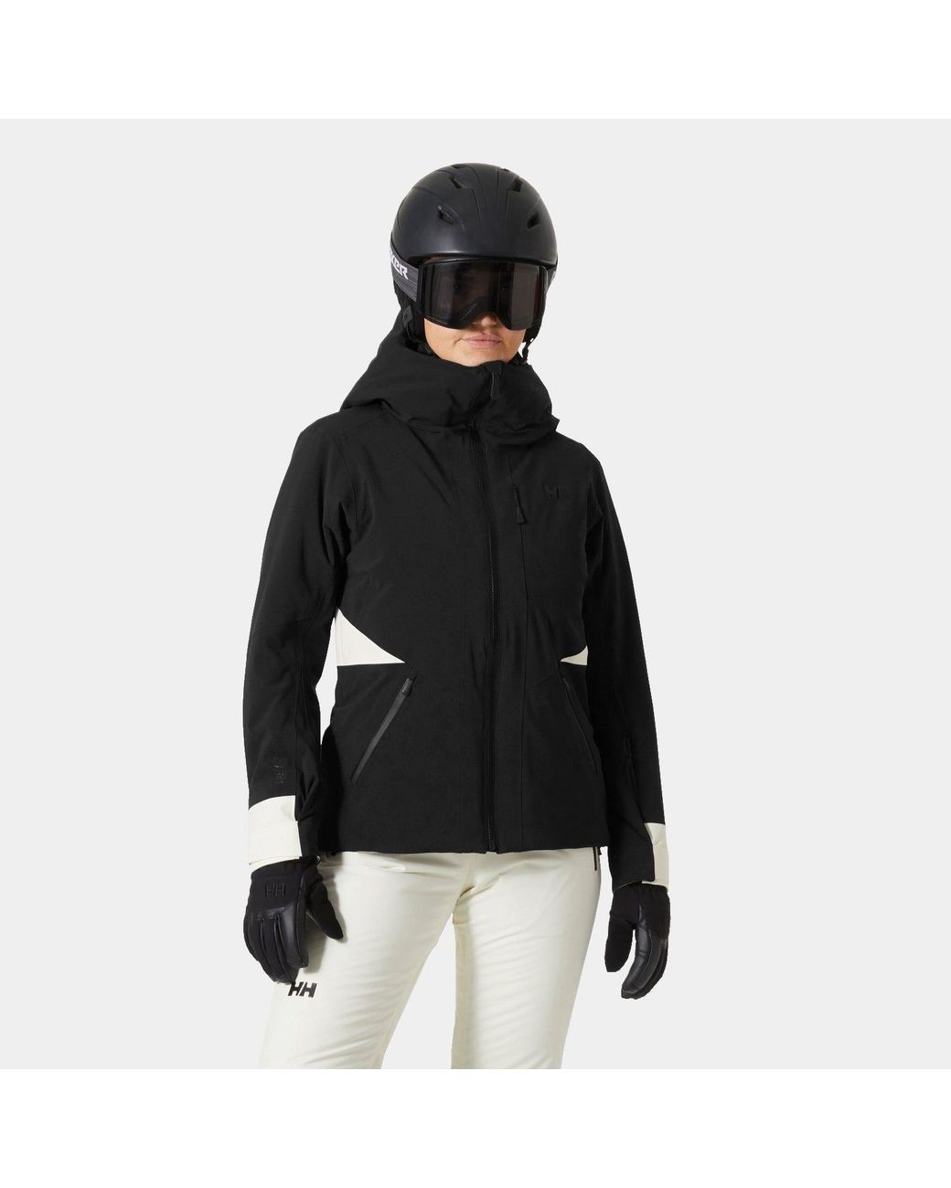 Helly Hansen Black Kvitfjell Race Insulated Ski Jacket