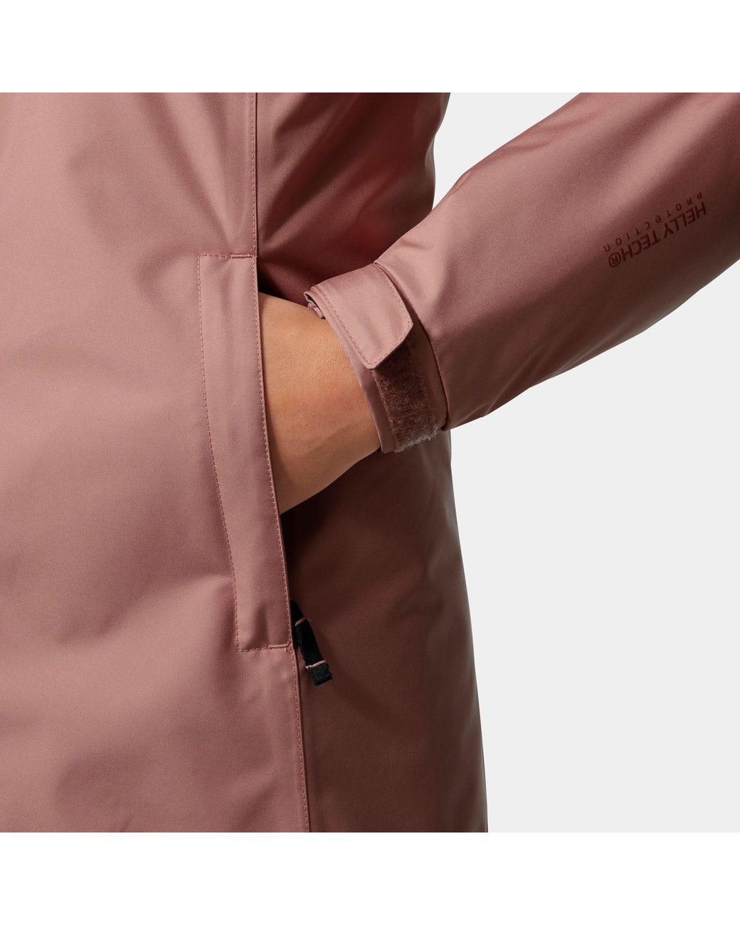 Helly Hansen Brown Long Belfast Insulated Winter Jacket