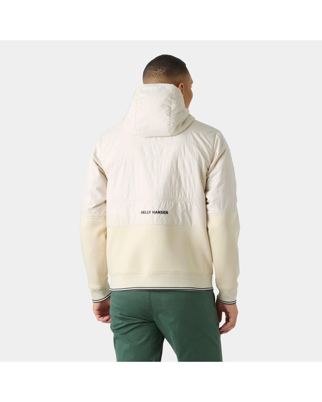Helly Hansen Natural Koster Hybrid Full-Zip Hoodie for men