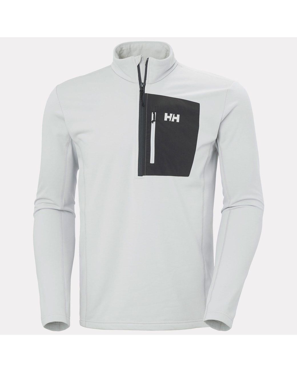Helly Hansen Gray Versalite Half-Zip Fleece for men