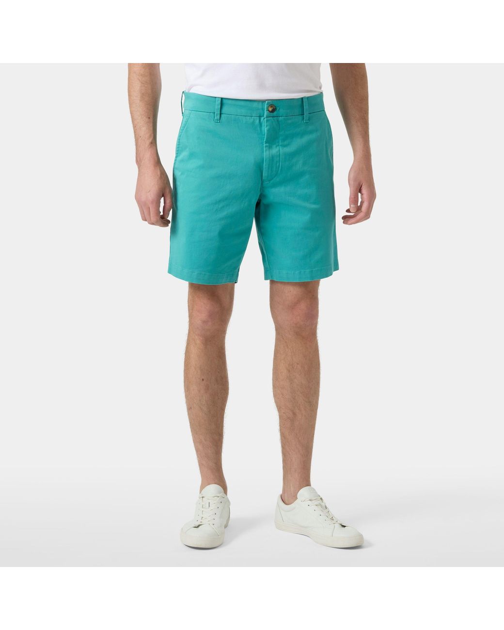 Helly Hansen Blue Bryggen Chino Shorts for men