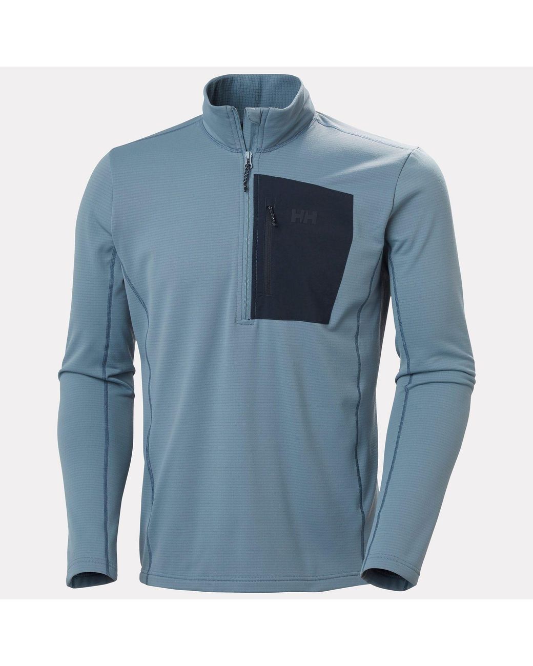 Helly Hansen Blue Versalite Half Zip Fleece for men