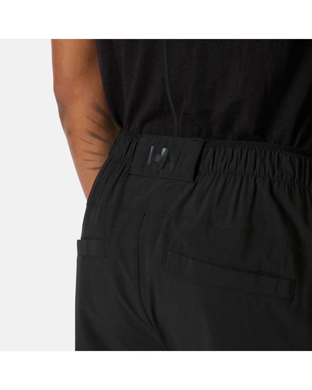 Helly Hansen Black Hp Sirocco Shorts 9" for men