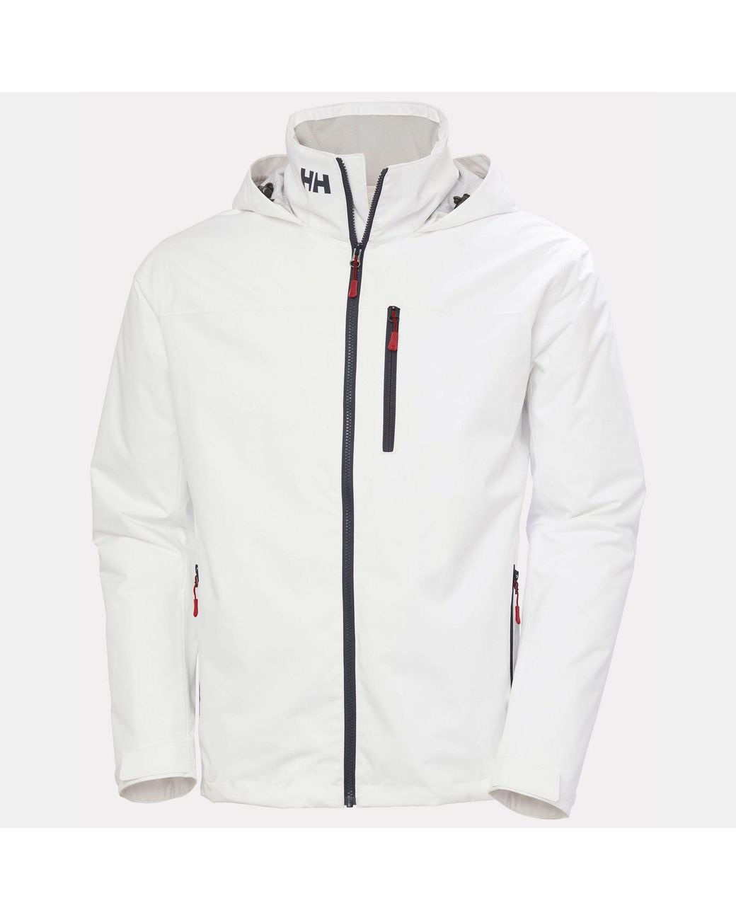 Helly Hansen Gray Crew Hooded Midlayer Jacket 2.0 for men