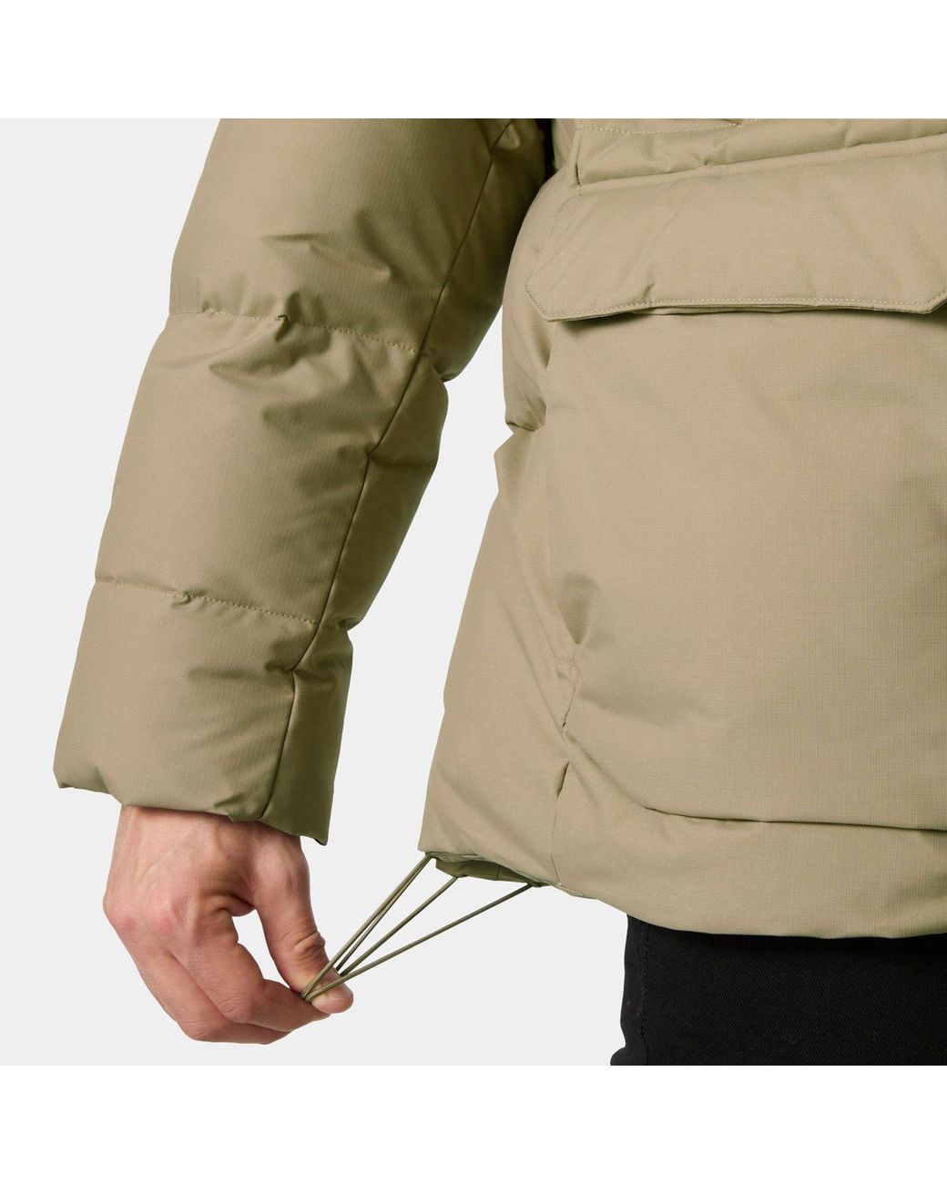 Helly Hansen Green Nordic Puffy Jacket Herre for men