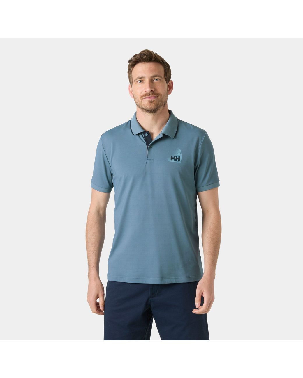 Helly Hansen Blue Hp Figari Polo for men