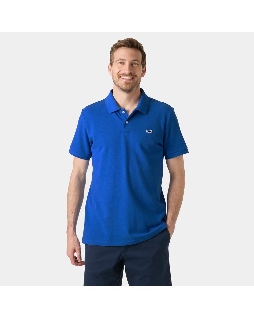 Helly Hansen Blue Hudson Polo for men