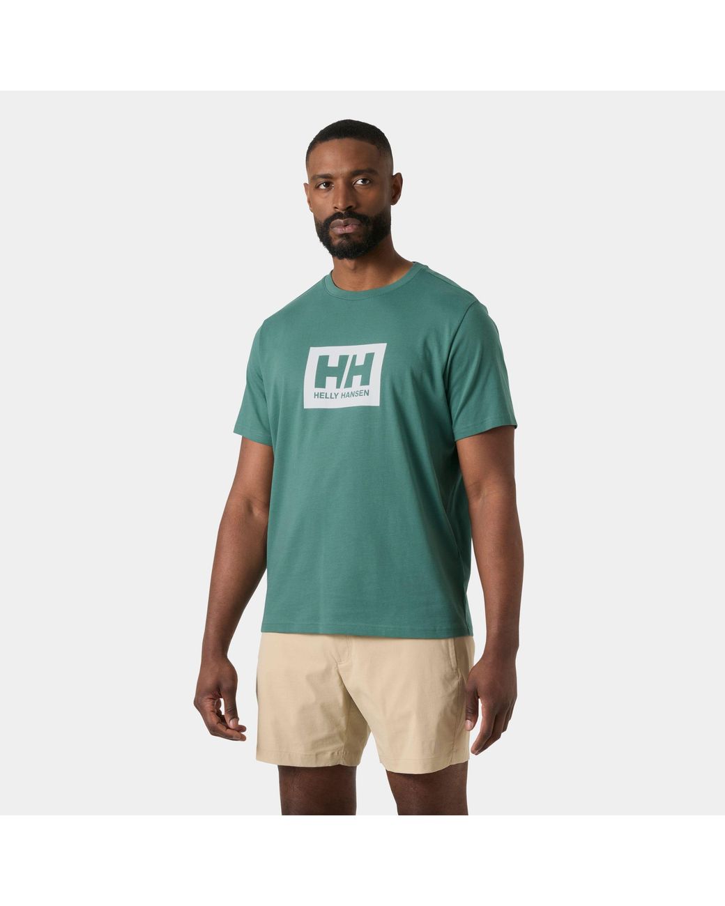 Helly Hansen Green Hh Box T-Shirt 2.0 for men