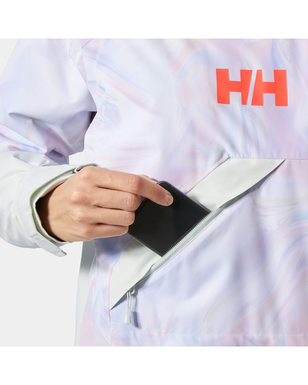 Helly Hansen Multicolor Powchaser Asymmetric Ski Jacket