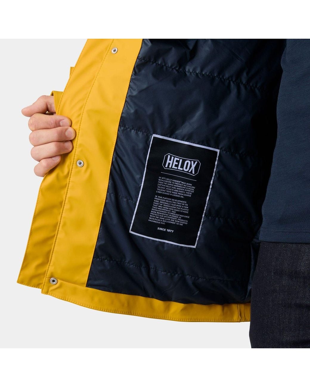 Helly Hansen Yellow Moss Insulated Coat for men