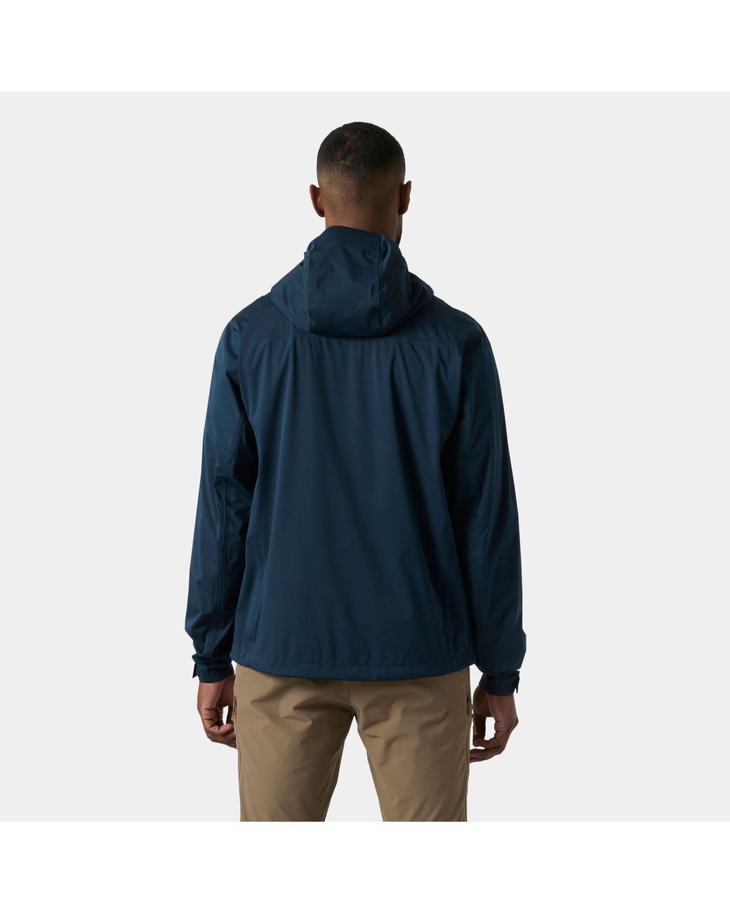 Helly Hansen Blue Momentum 3-Layer Stretch Jacket for men