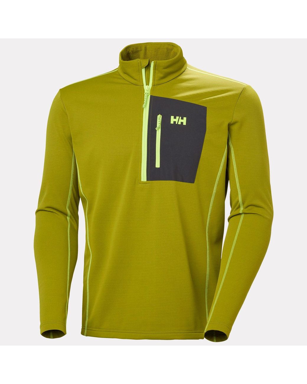 Helly Hansen Green Versalite Half-Zip Fleece for men