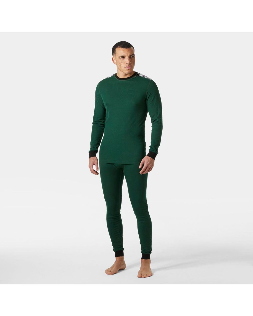 Helly Hansen Green Comfort Light Insulated Base Set for men