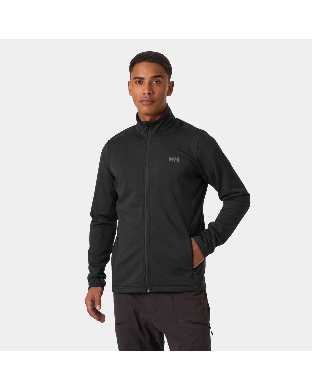 Helly Hansen Black Versalite Fleece Jacket for men